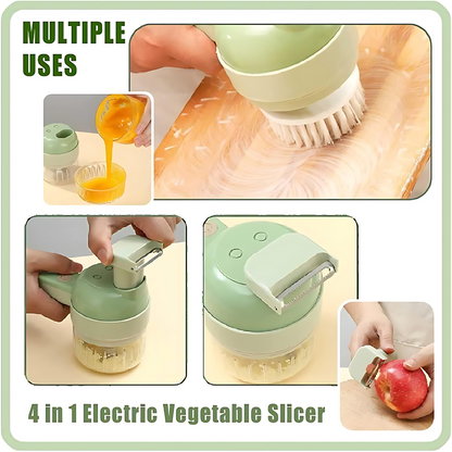 4 in 1 Electric Vegetable Cutter